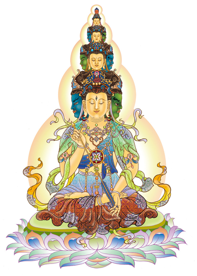 典雅慈祥的四十观音画像艺术（一）