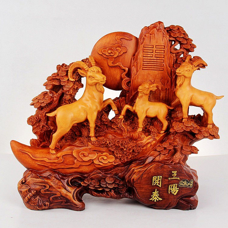 现代树脂仿木艺术工艺品（一）