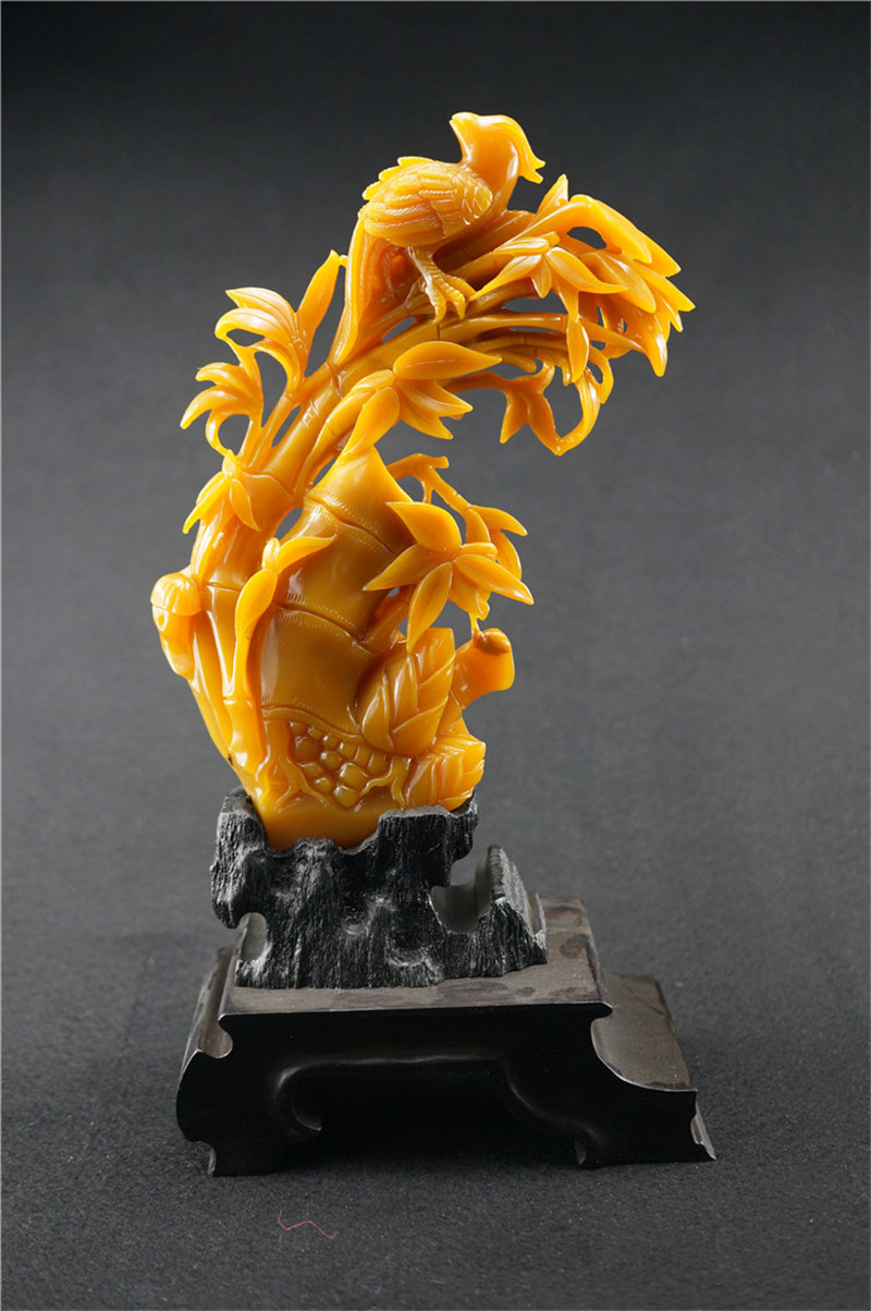精美的现代黄龙玉雕艺术品（三十二）
