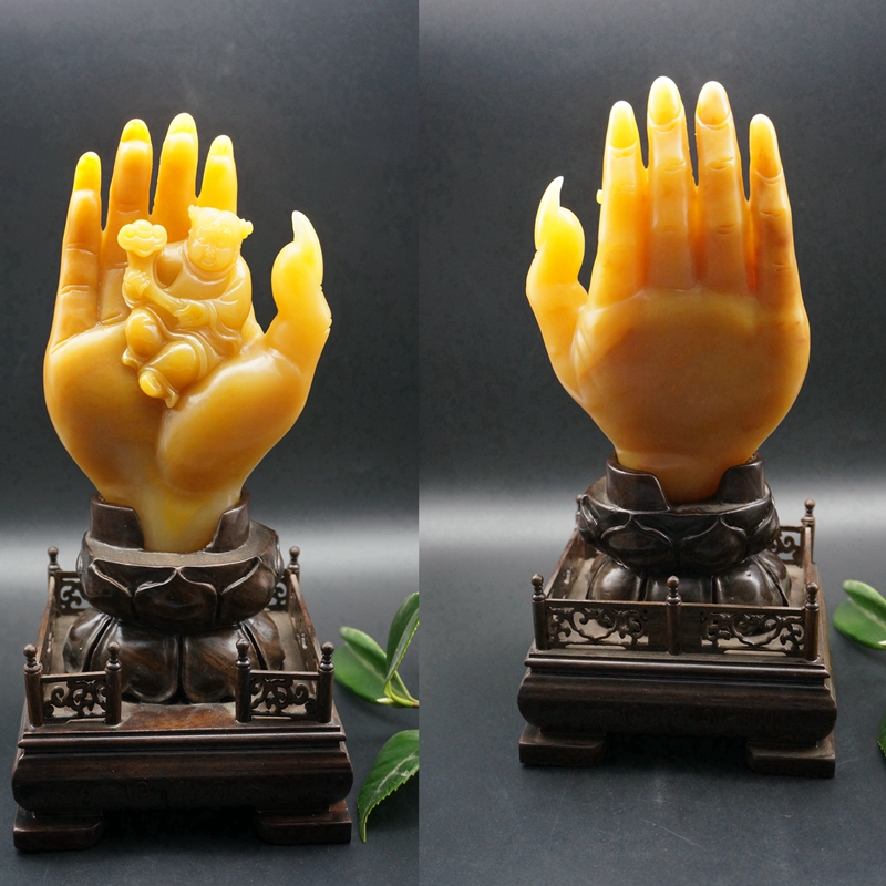 精美的现代黄龙玉雕艺术品（三十一）