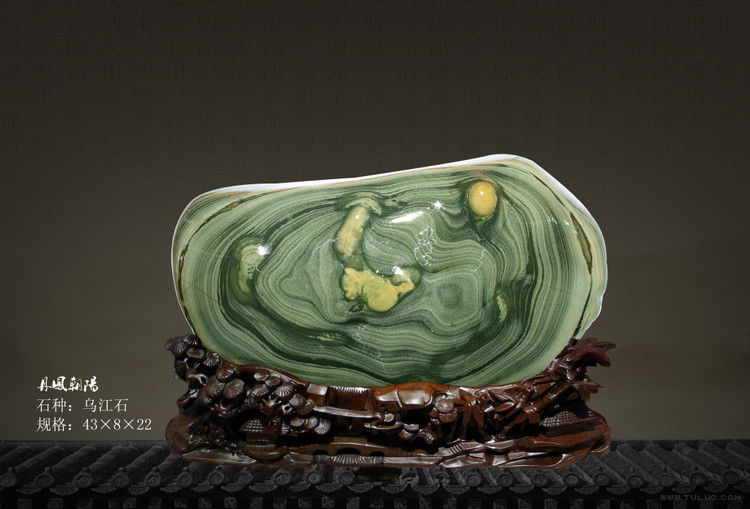 精美的乌江石雕刻绘画艺术作品