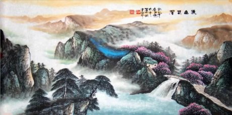精美的中国传统山水画艺术（四） 
