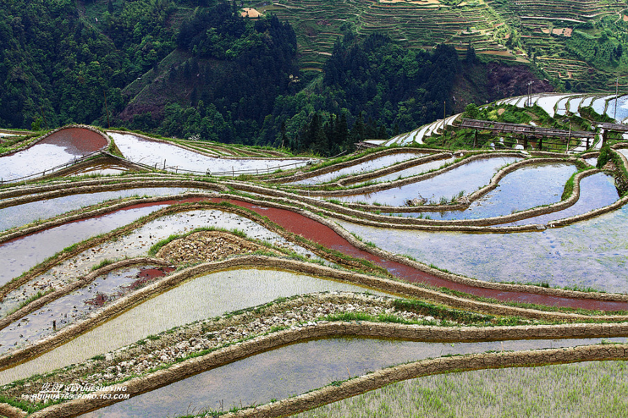 中国最美的山水画--苗寨梯田美景