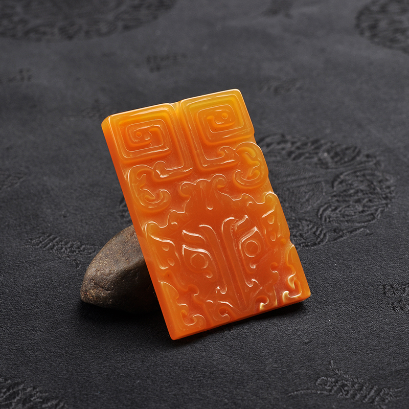 精美的现代黄龙玉雕艺术品（十七）