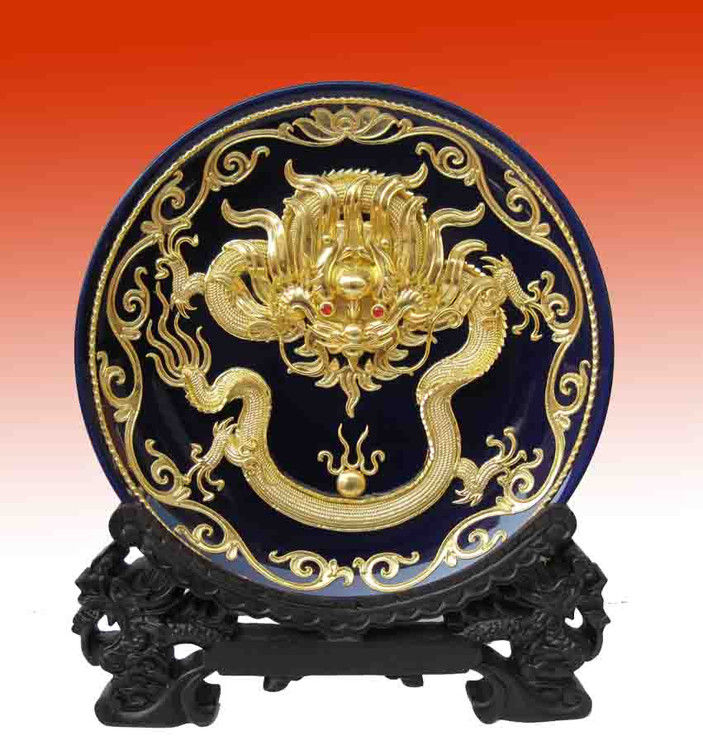 精美的现代漆线雕工艺品（二）