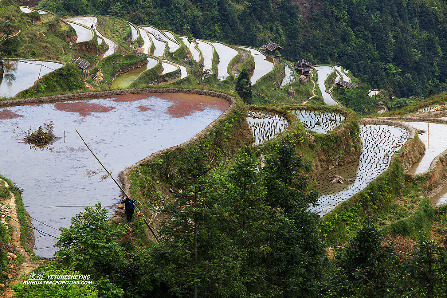 中国最美的山水画--苗寨梯田美景