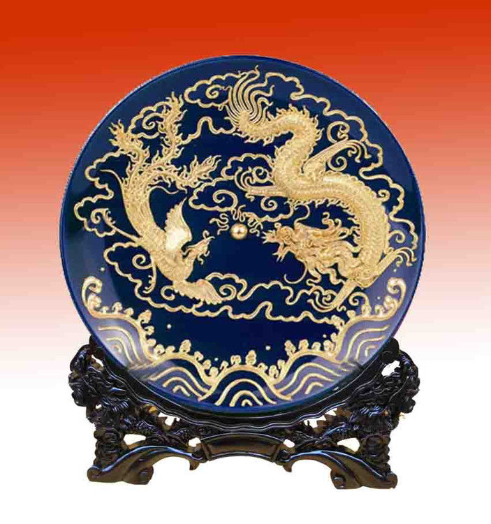 精美的现代漆线雕工艺品（二）
