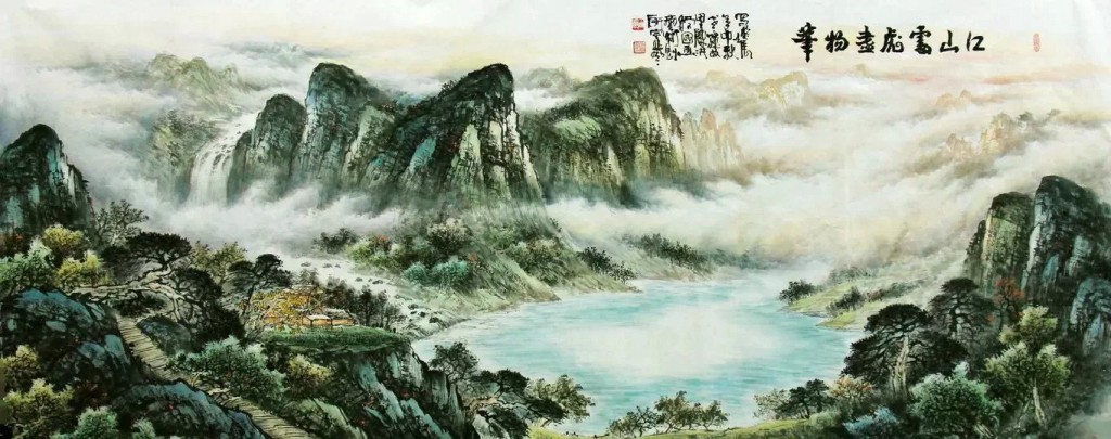 精美的中国传统山水画艺术（三）