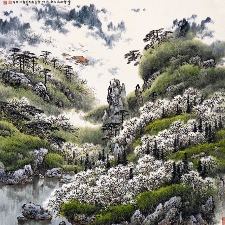 精美的中国传统山水画艺术（三）