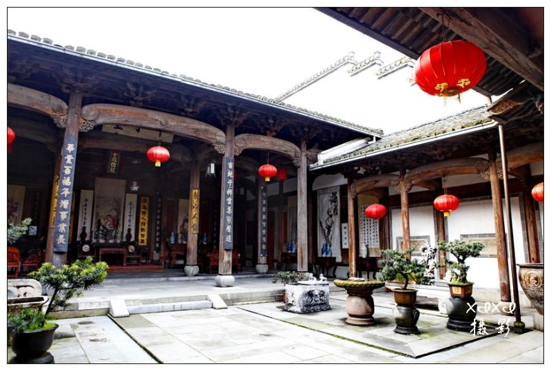 中式传统的徽商大院