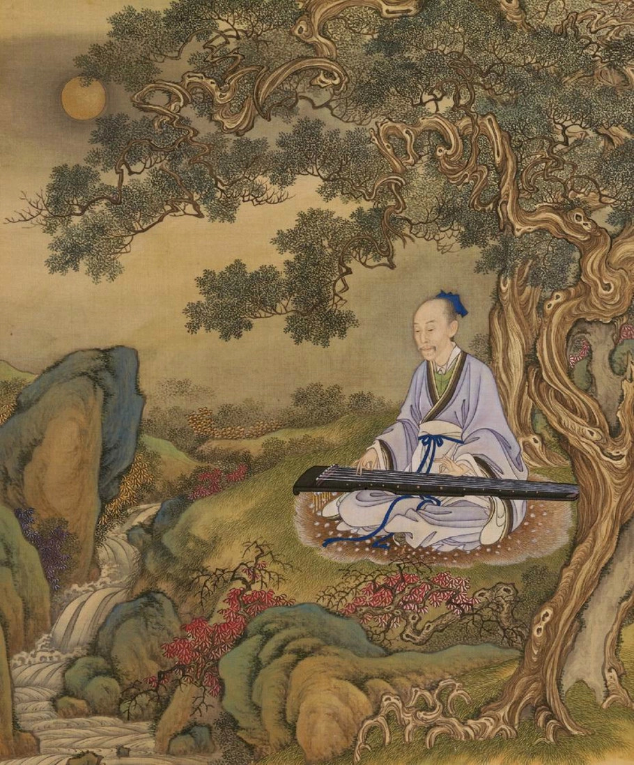 雍正行乐图绘画艺术作品（二）