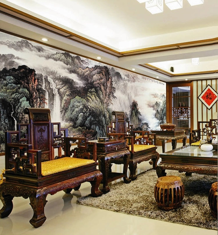 中国书画与现代家居的完美结合