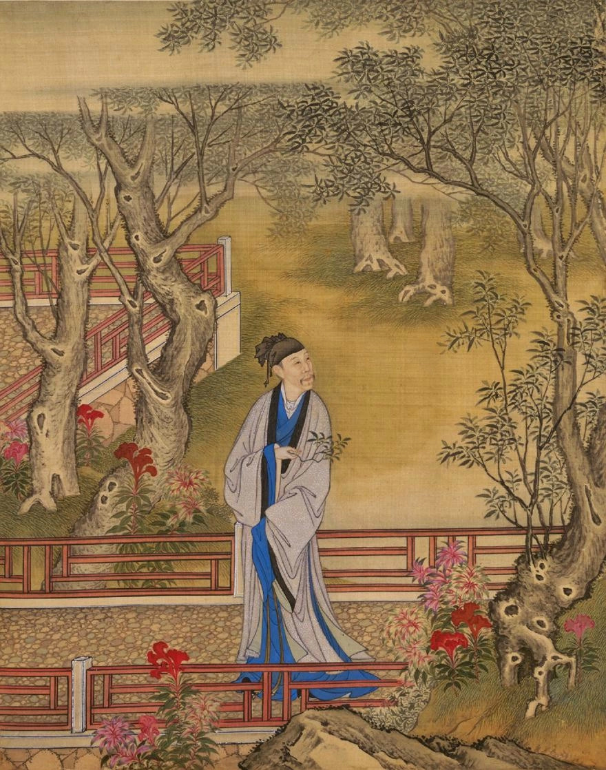 雍正行乐图绘画艺术作品（二）