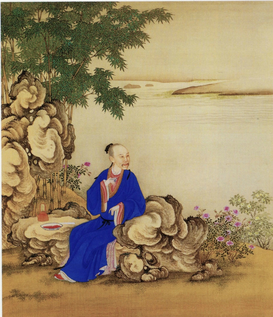 雍正行乐图绘画艺术作品（一）