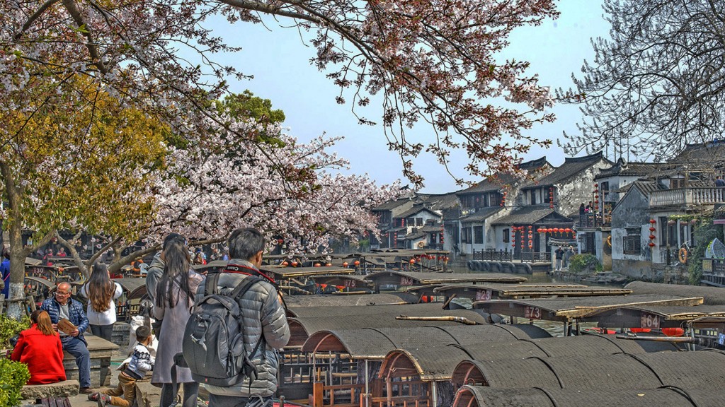 西塘春色美景摄影艺术作品
