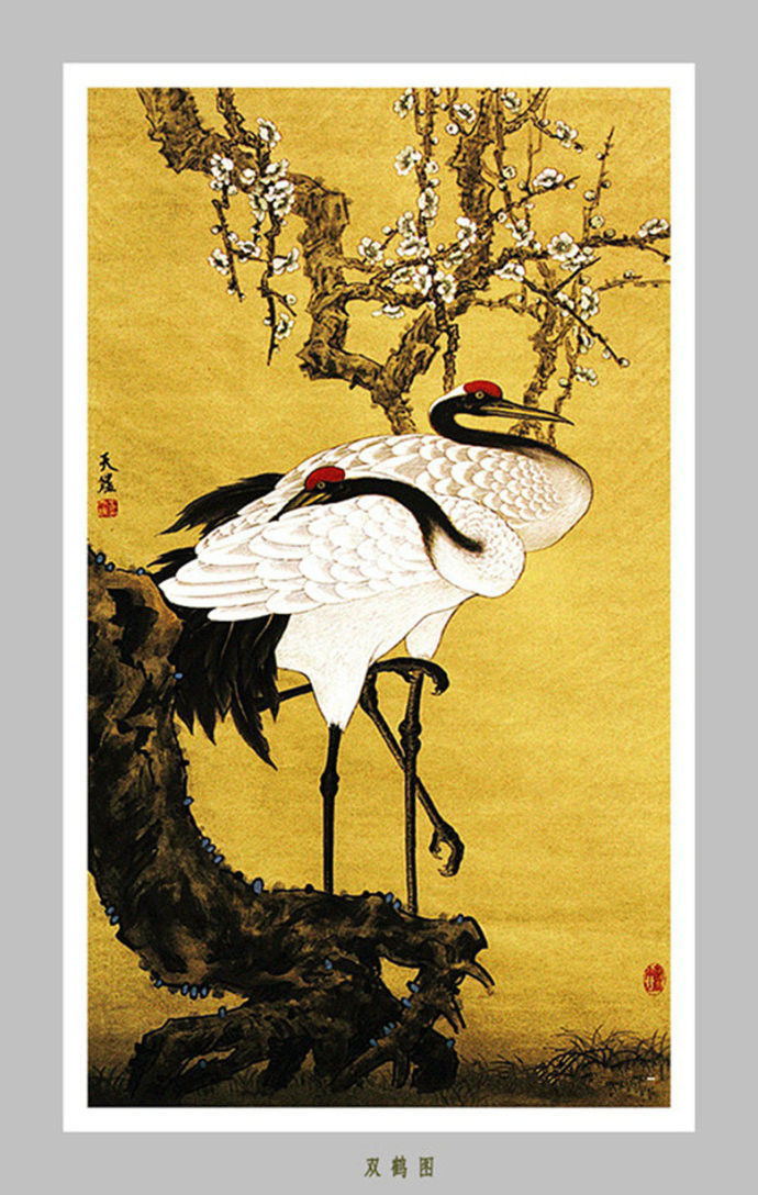 王天胜重彩绘画艺术作品（一）
