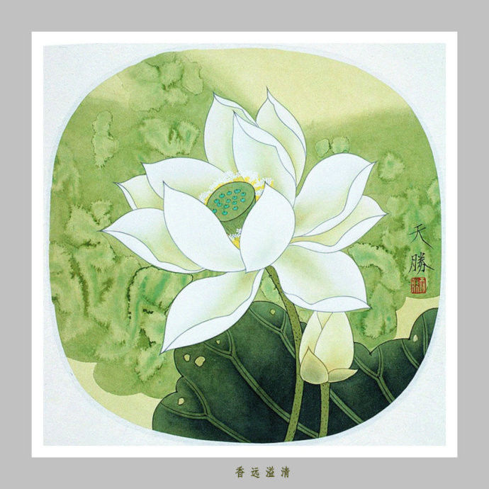 王天胜重彩绘画艺术作品（一）