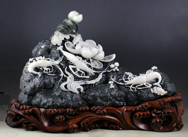 南阳独山玉精雕工艺品