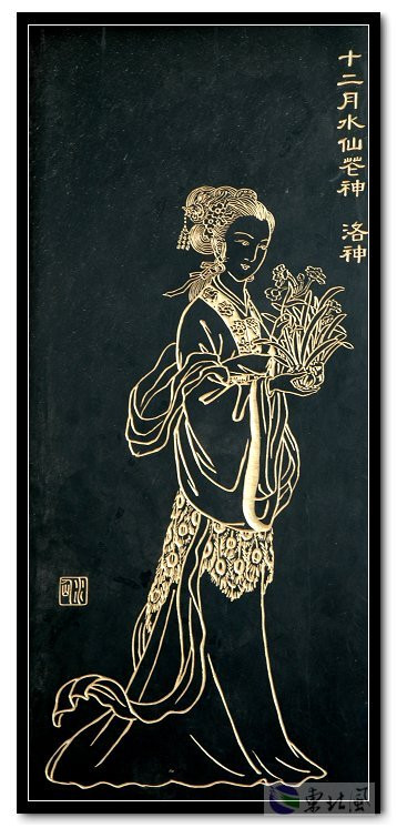 中国民俗文化中的十二花神版画艺术