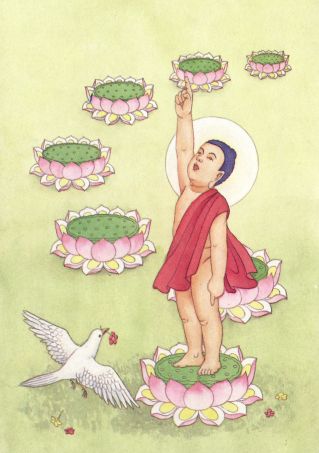 释迦牟尼佛八相成道图
