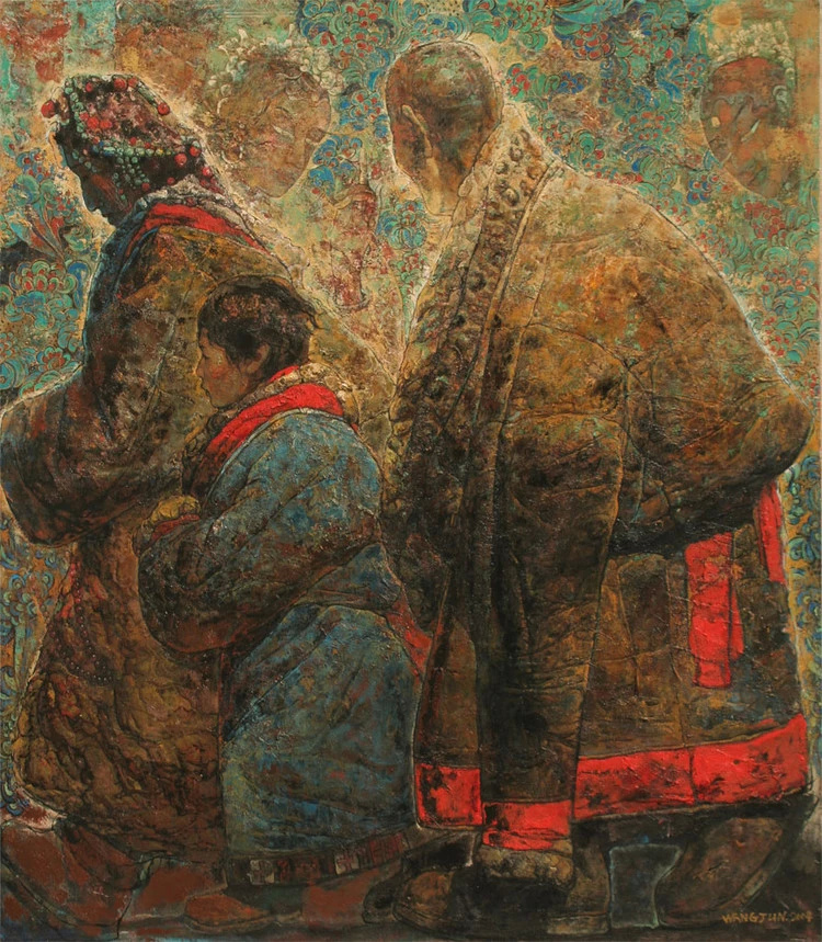 王君中西古代壁画的视觉元素绘画艺术