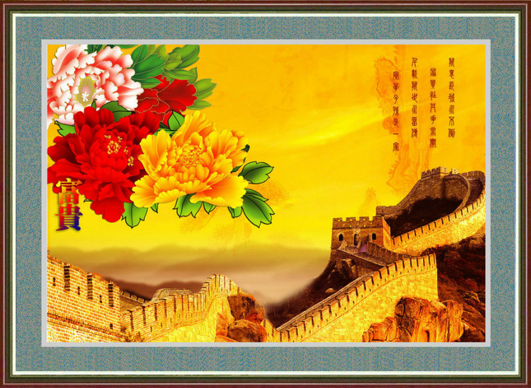 花开富贵吉祥视觉艺术
