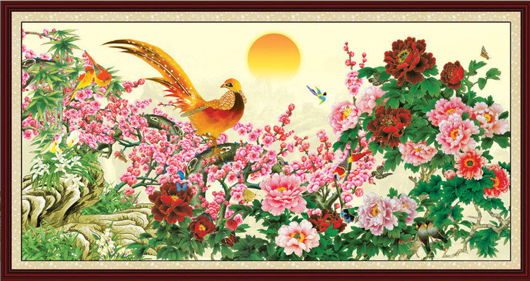 花开富贵吉祥视觉艺术