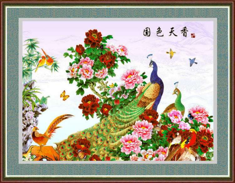 花开富贵吉祥视觉艺术