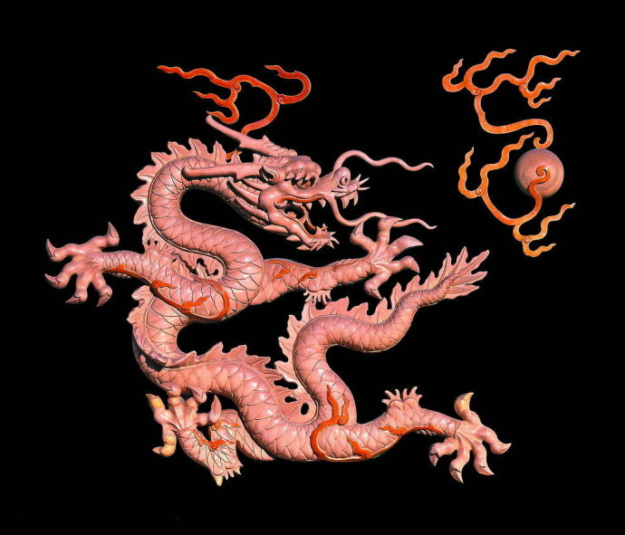 百幅各式各样的中国龙视觉形象（二）