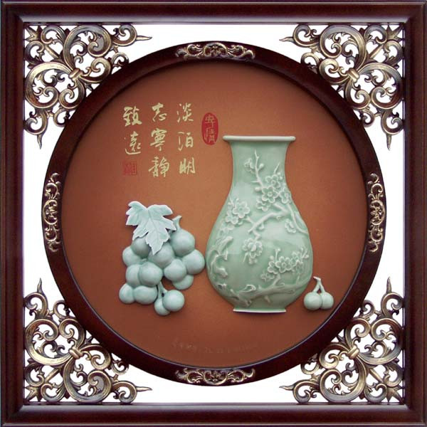唯美的经典瓷雕艺术画作品（二）