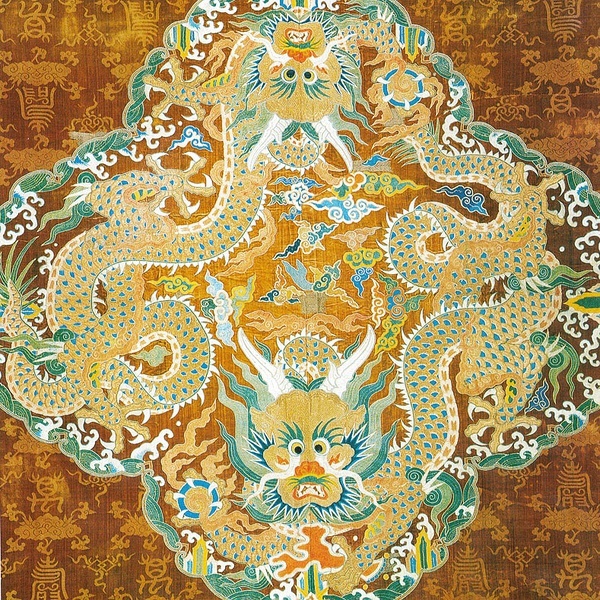衣上龙纹--中国皇族龙袍上的刺绣龙纹（一）