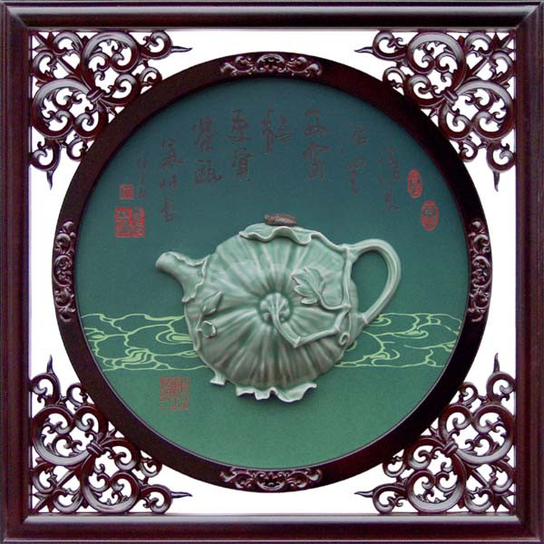 唯美的经典瓷雕艺术画作品（一）