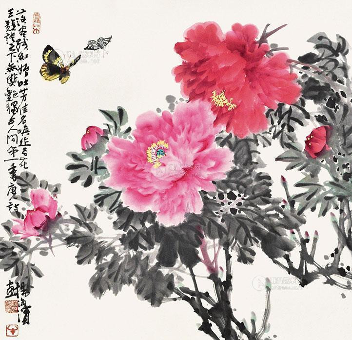 杨海滨花鸟绘画艺术作品