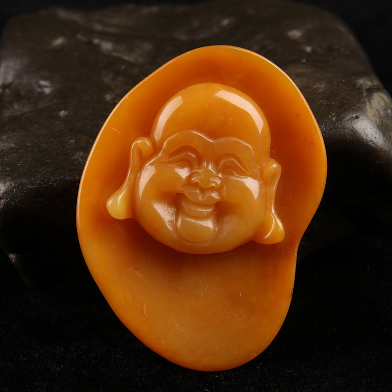 精美的现代黄龙玉雕艺术品（四）