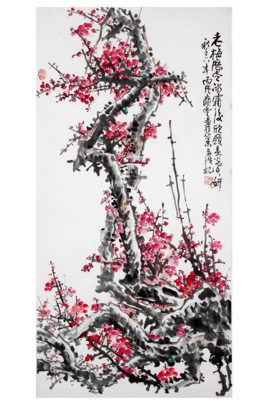 红梅主题的中国传统绘画