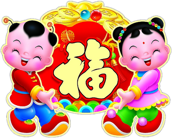 中国传统民俗中的福娃形象