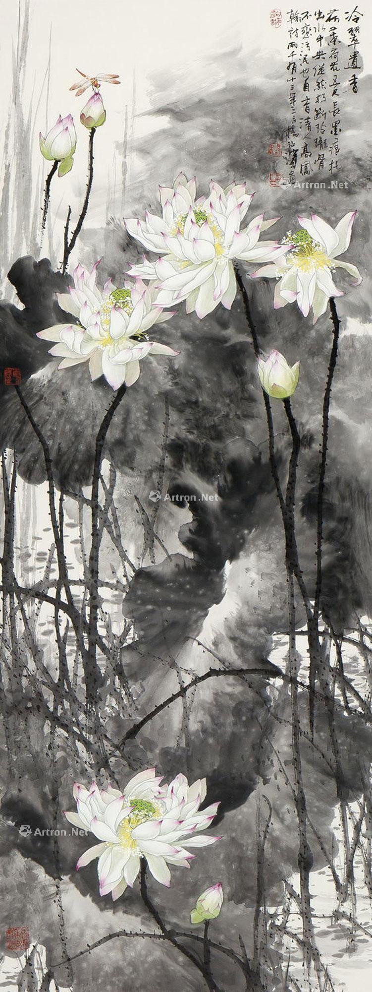 杨海滨花鸟绘画艺术作品