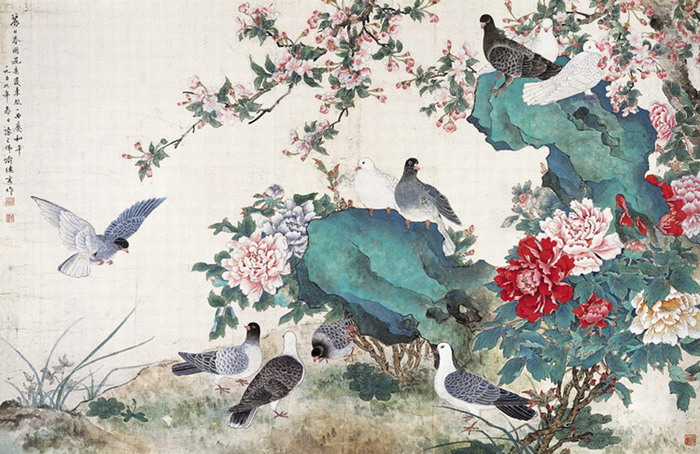 钓鱼台国宾馆珍藏的精美国画