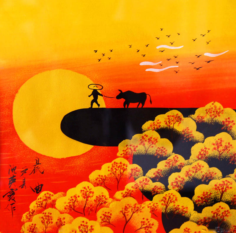 中国农民画作品(一)