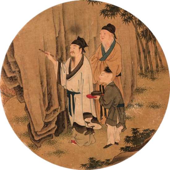 古典团扇书画绘画艺术作品（三）