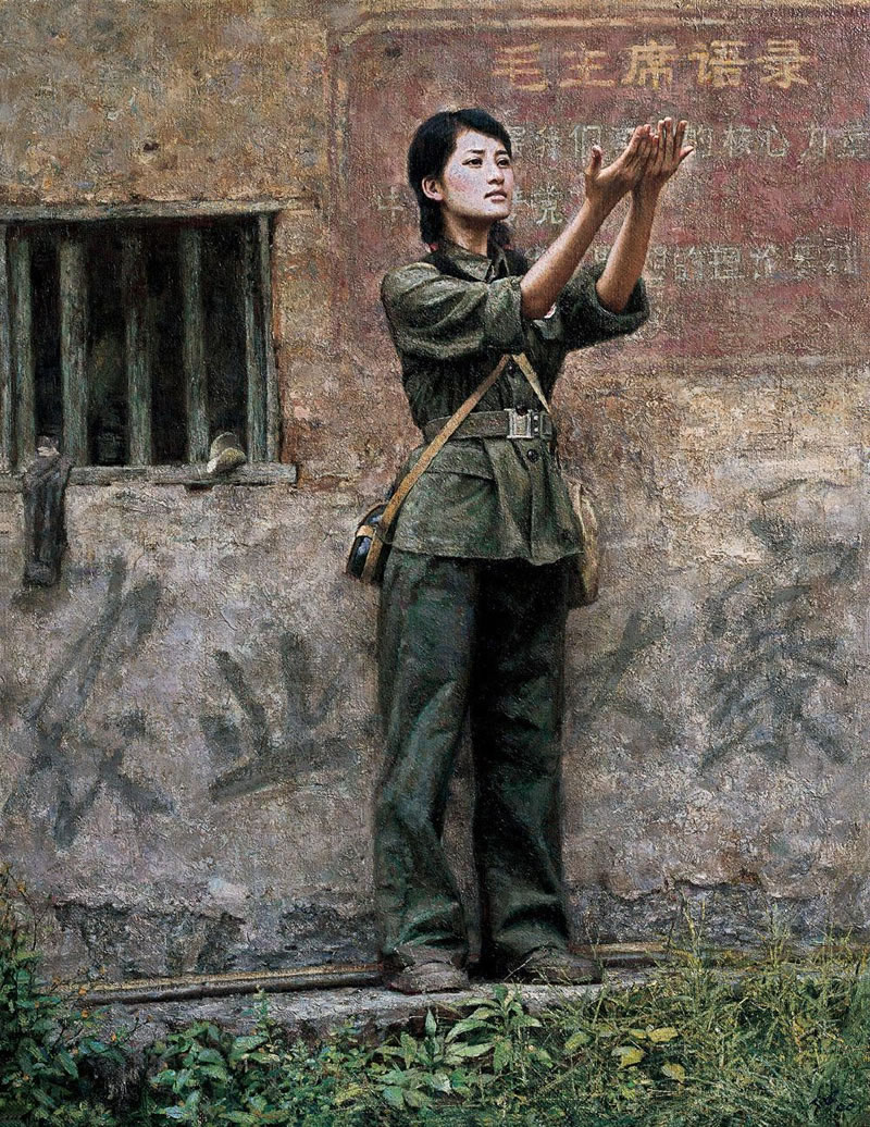陈大中《伤痕年代的迷茫》系列绘画
