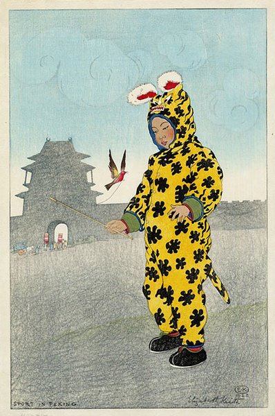 英国女画家Elizabeth Keith笔下的旧中国