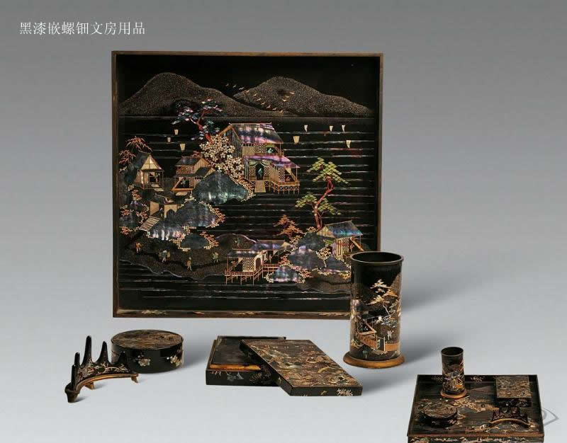 中国传统螺钿镶嵌艺术漆器（二）