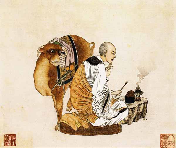 佛教传说中的十八罗汉