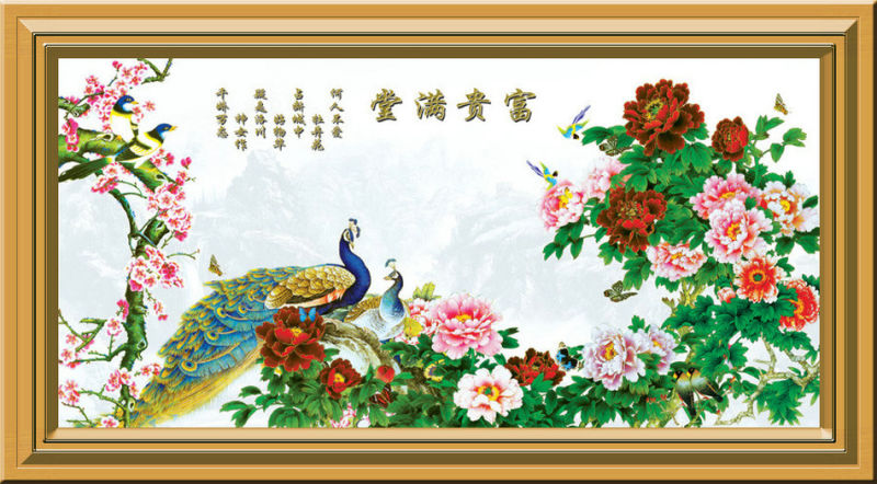 花开富贵创意中国风视觉艺术（二）