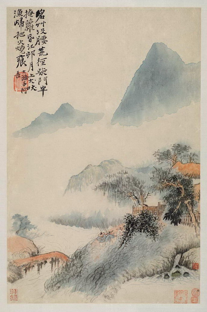清代石涛：山水十二帧册
