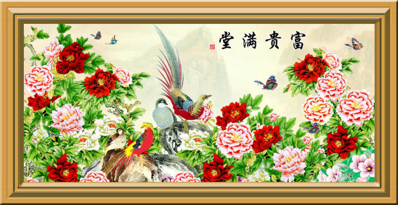 花开富贵创意中国风视觉艺术（二）