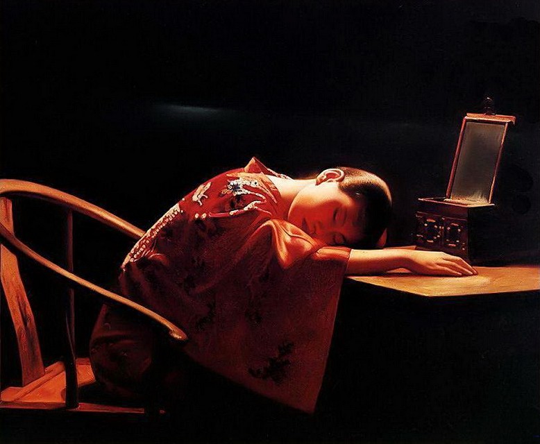 皇城寂寞的女人主题绘画艺术（二）