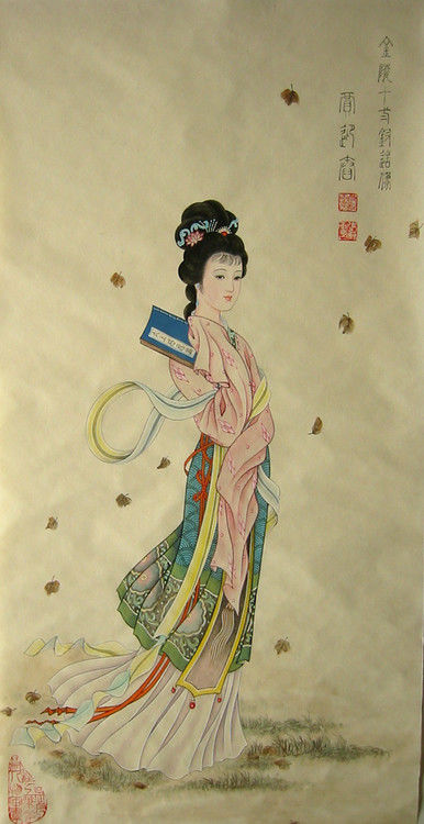 吴良柱工笔仕女绘画艺术作品（二）