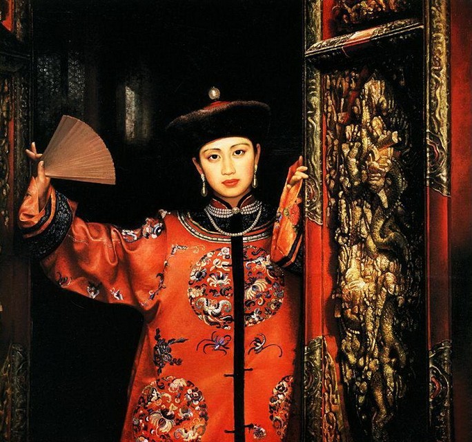 皇城寂寞的女人主题绘画艺术（一）